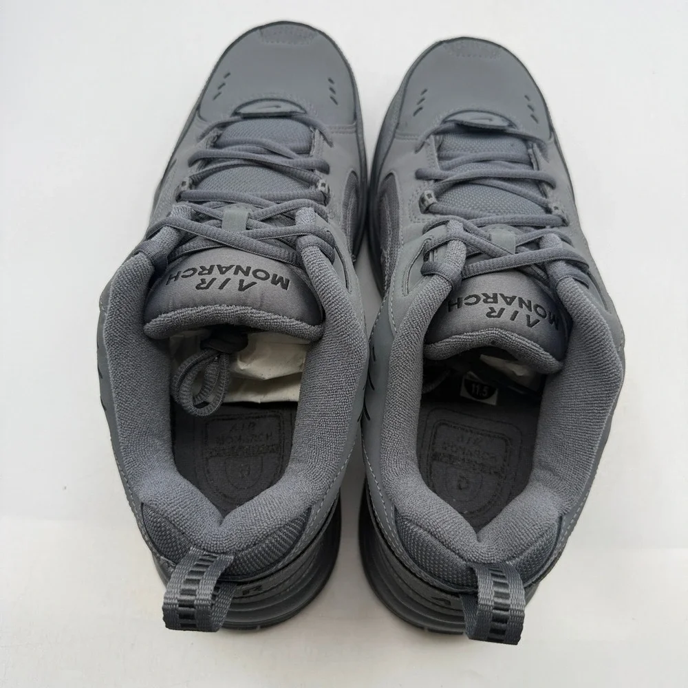 Nike Air Monarch IV Shoes Mens Size 11.5 Dark Grey Black Training 415445-020
